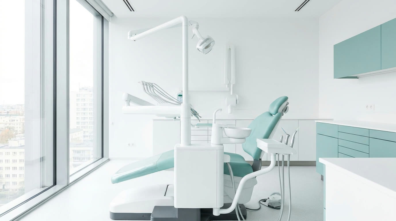 Interieur du cabinet d'orthodontie Carriere-Medori a Bastia